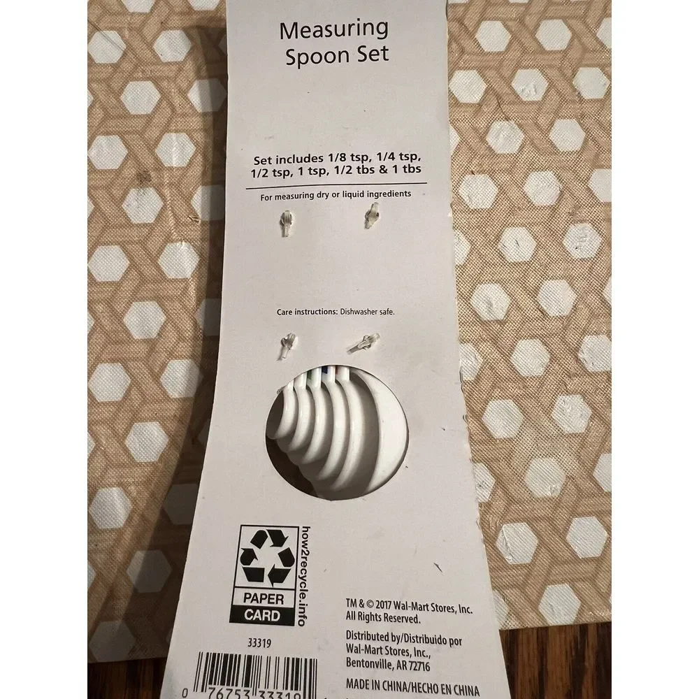 Mainstays  6 Piece‎ Measuring Spoons